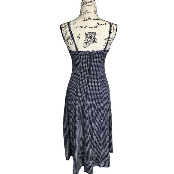 Vintage Y2K Contempo Fit and Flare Colico Print Slip Dress, 3-4 - Picture 6 of 14